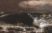 Gustave Courbet wave oil painting